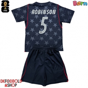 Forente stater Antonee Robinson #5 Udebanesæt Børn VM 2026 Kort ærmer (+ korte bukser)